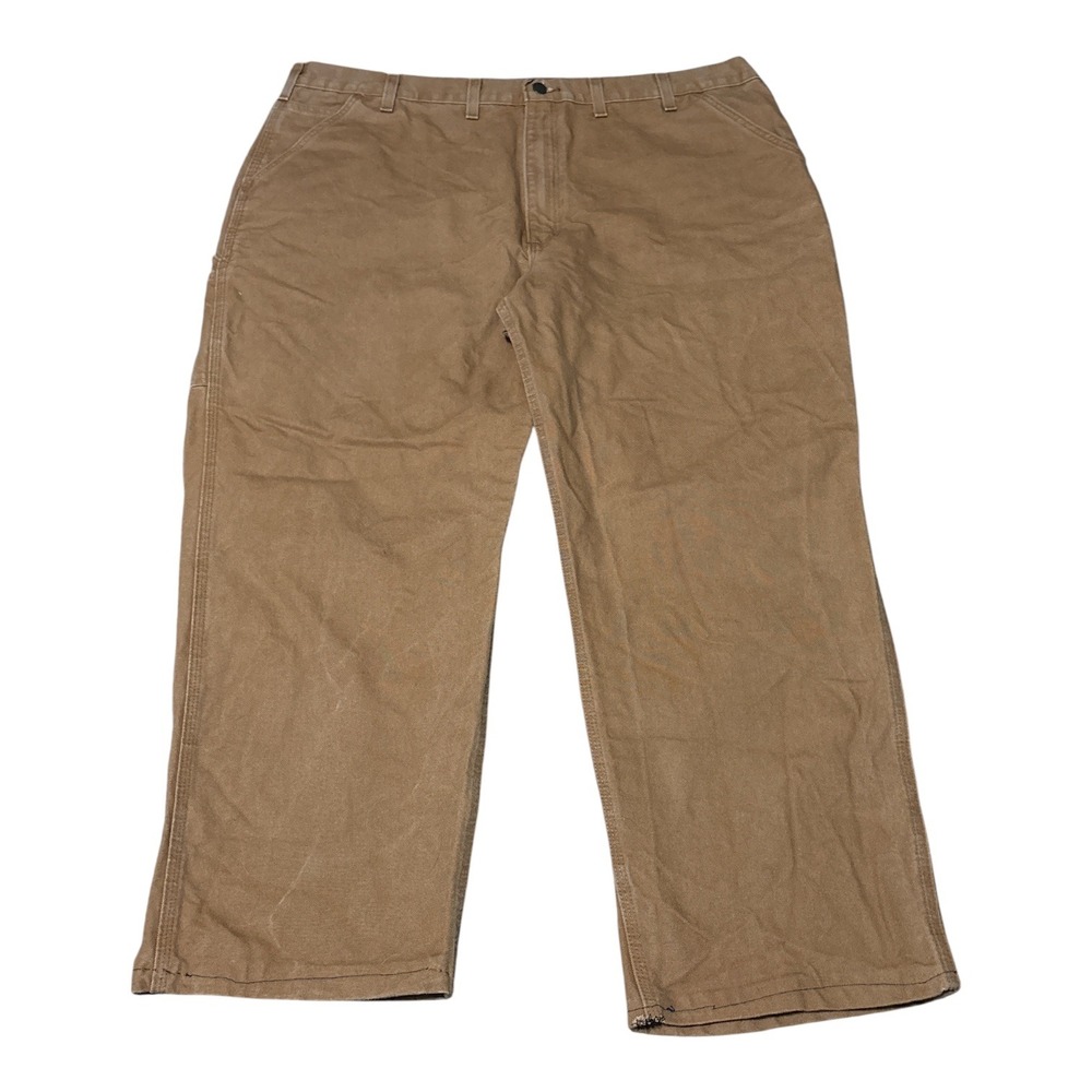 Carhartt Original Loose Fit Washed Duck Work Dungarees,44 SHORT (altered) Rugged